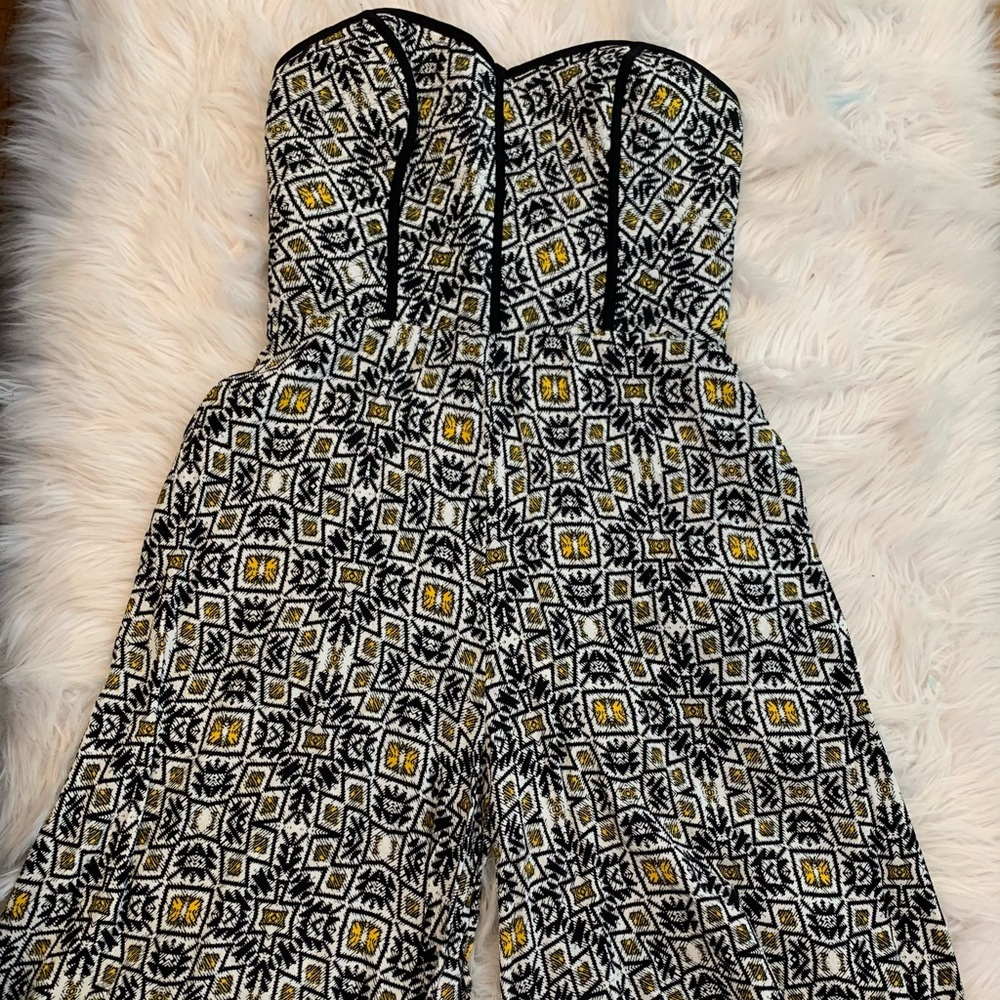 Strapless jumpsuit